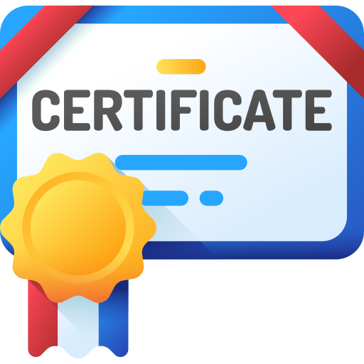 Birth & Death Certificate Icon